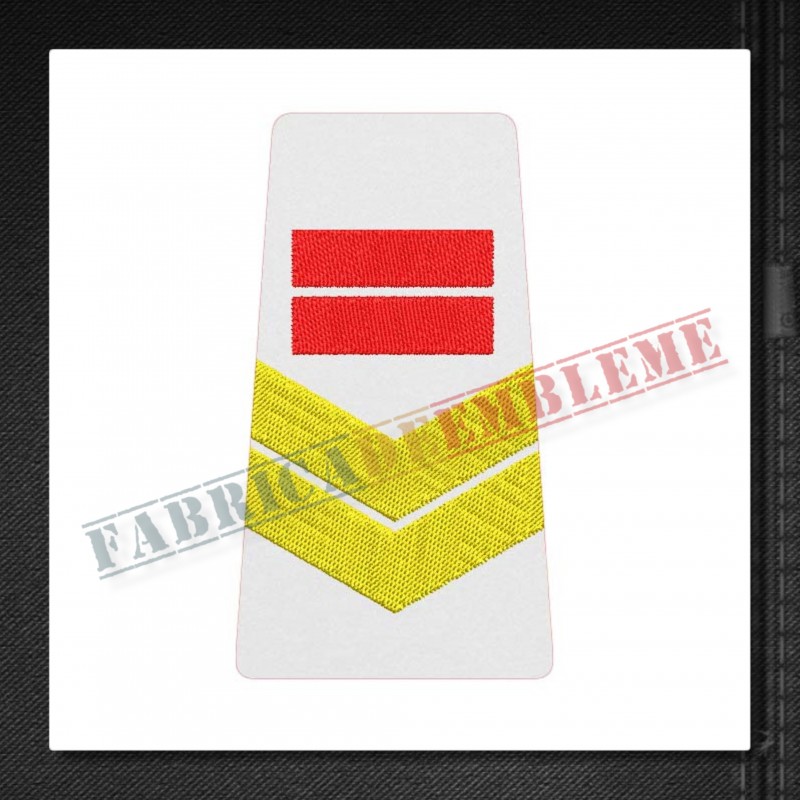 Grade militare caporal student - Forte Navale - ORAS alb