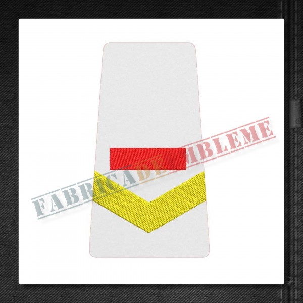 Grade militare fruntas student - Forte Navale - ORAS alb