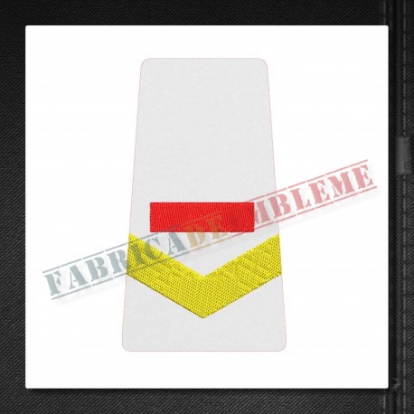 Grade militare fruntas student - Forte Navale - ORAS alb