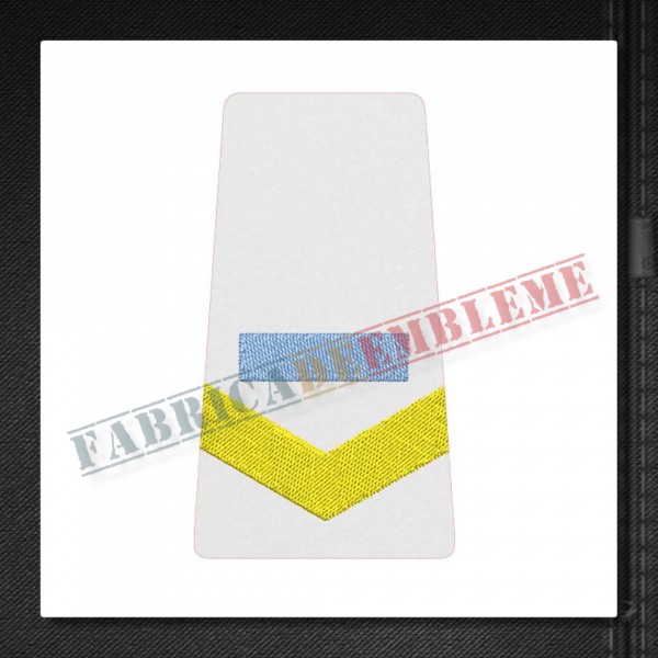 Grade militare elev fruntas - Forte Navale (colegii militare) - ORAS alb