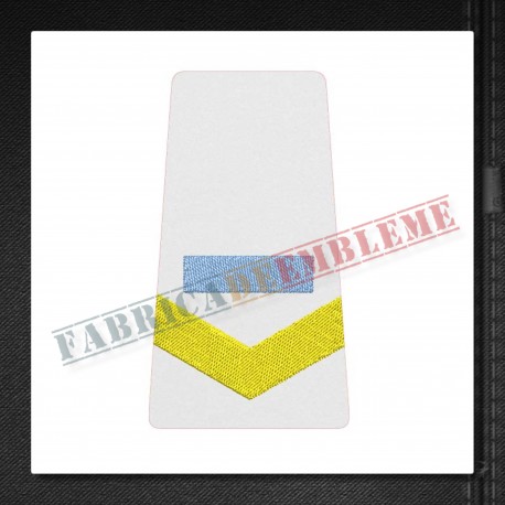 Grade militare elev fruntas - Forte Navale (colegii militare) - ORAS alb